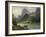 Rocky Mountains-Albert Bierstadt-Framed Premium Giclee Print