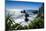 Rocky Outcrops in the Ocean Along the Road Between Greymouth and Westport, West Coast, South Island-Michael Runkel-Mounted Photographic Print