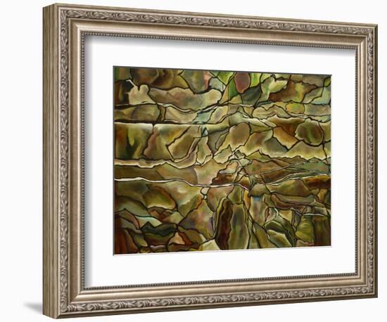 Rocky Realm-Hyunah Kim-Framed Art Print