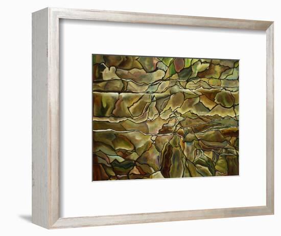 Rocky Realm-Hyunah Kim-Framed Art Print