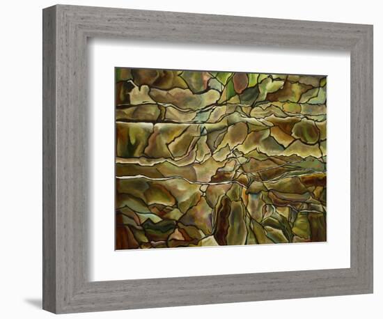 Rocky Realm-Hyunah Kim-Framed Art Print