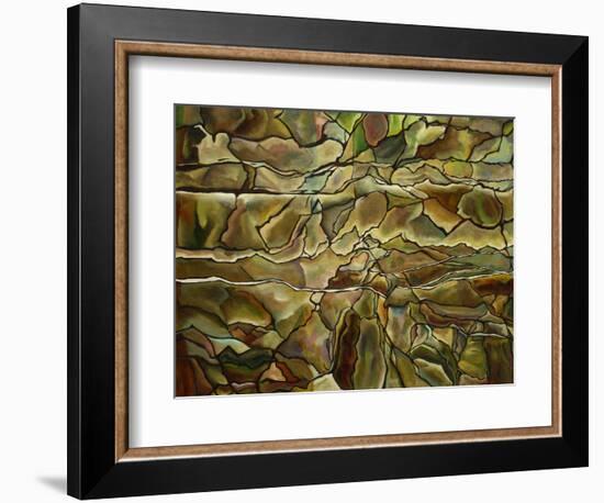 Rocky Realm-Hyunah Kim-Framed Art Print