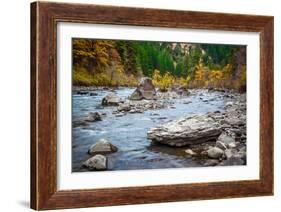 Rocky River-Michael Broom-Framed Photographic Print