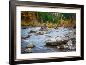 Rocky River-Michael Broom-Framed Photographic Print