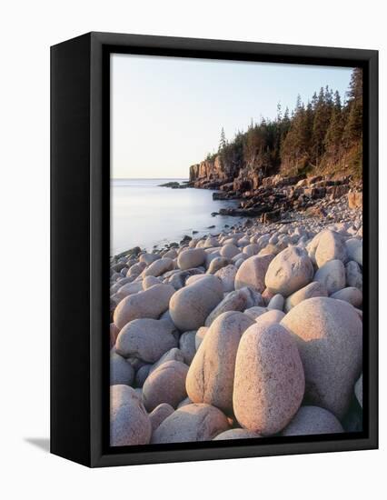 Rocky Shore-Jim Zuckerman-Framed Premier Image Canvas