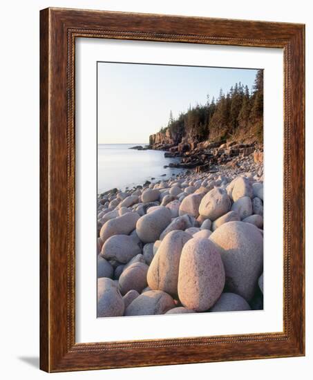 Rocky Shore-Jim Zuckerman-Framed Photographic Print