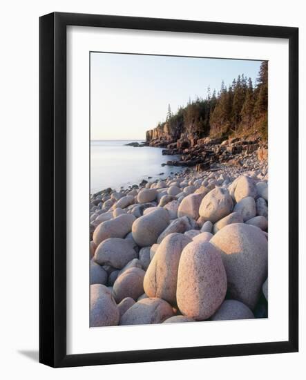 Rocky Shore-Jim Zuckerman-Framed Photographic Print