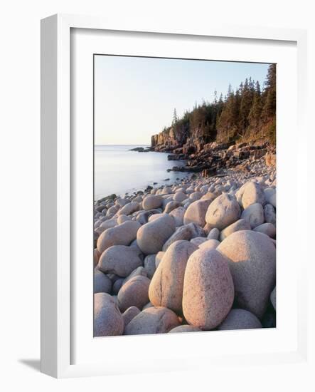 Rocky Shore-Jim Zuckerman-Framed Photographic Print