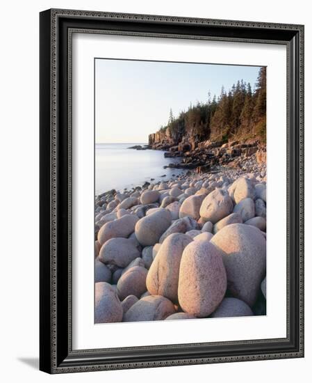 Rocky Shore-Jim Zuckerman-Framed Photographic Print