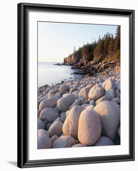 Rocky Shore-Jim Zuckerman-Framed Photographic Print