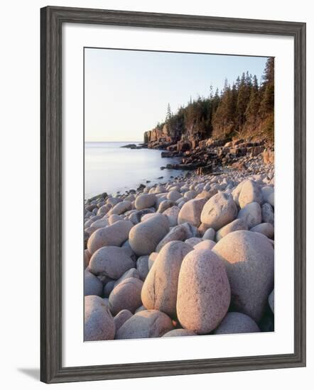 Rocky Shore-Jim Zuckerman-Framed Photographic Print