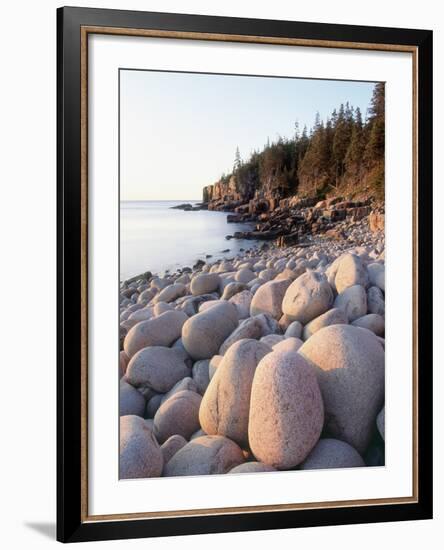 Rocky Shore-Jim Zuckerman-Framed Photographic Print