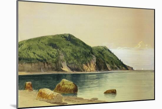 Rocky Shore-Alfred Thompson Bricher-Mounted Giclee Print