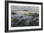 Rocky Shoreline and St. Michaels Mount, Early Morning, Cornwall, England, United Kingdom, Europe-Mark Doherty-Framed Photographic Print