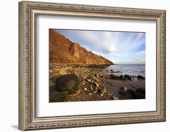 Rocky Shoreline Below Carr Naze-Mark Sunderland-Framed Photographic Print