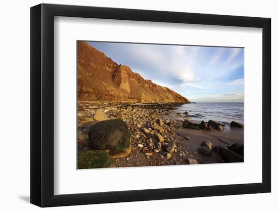 Rocky Shoreline Below Carr Naze-Mark Sunderland-Framed Photographic Print