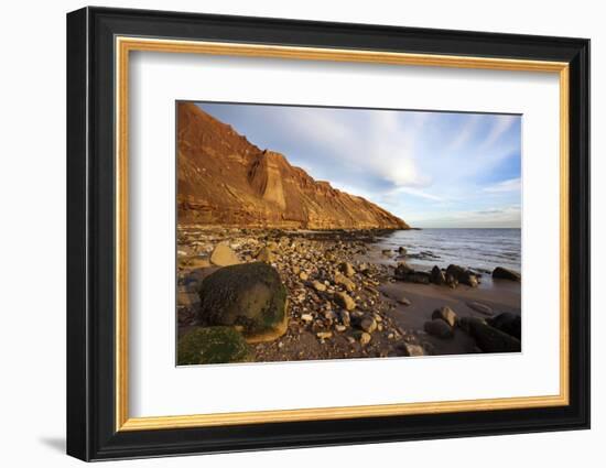 Rocky Shoreline Below Carr Naze-Mark Sunderland-Framed Photographic Print