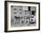 Rocky Stensrud, Jr., Using Children's Chairs in a Home to Make a Train Upon Which He Can Sleep-Joe Scherschel-Framed Photographic Print