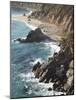 Rocky Stretch of Coastline in Big Sur, California, United States of America, North America-Donald Nausbaum-Mounted Photographic Print