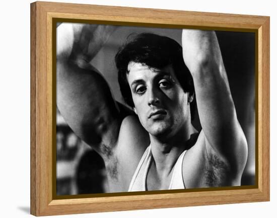 Rocky, Sylvester Stallone, 1976-null-Framed Stretched Canvas