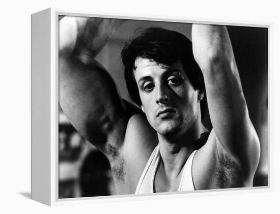 Rocky, Sylvester Stallone, 1976-null-Framed Stretched Canvas