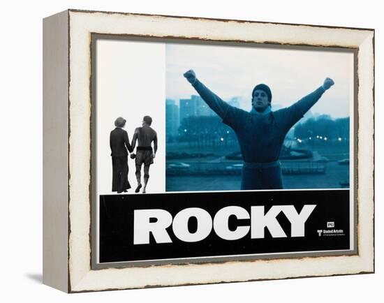 Rocky, Sylvester Stallone, 1976-null-Framed Stretched Canvas