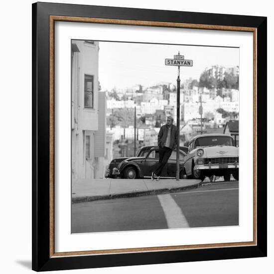 Rod Mckuen- American Poet and Visionary in the Revitalization of Popular Poetry, 1967-Ralph Crane-Framed Photographic Print