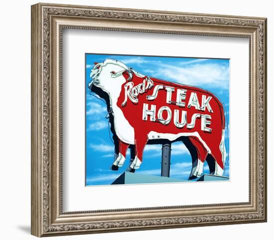 Rod's Steakhouse-Anthony Ross-Framed Art Print