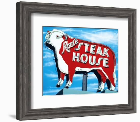 Rod's Steakhouse-Anthony Ross-Framed Art Print