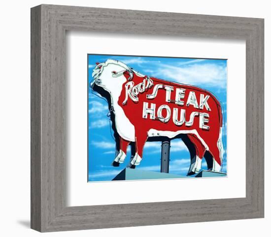 Rod's Steakhouse-Anthony Ross-Framed Art Print