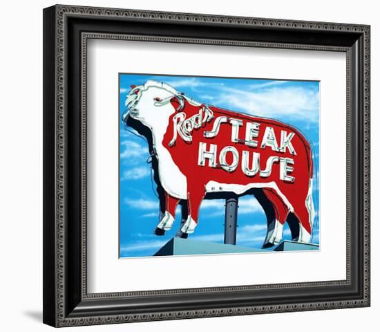 Rod's Steakhouse-Anthony Ross-Framed Art Print