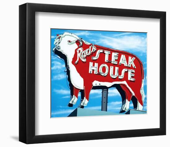 Rod's Steakhouse-Anthony Ross-Framed Art Print