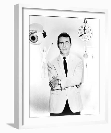 Rod Serling - The Twilight Zone-null-Framed Photo