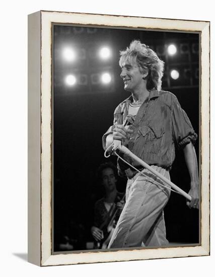 Rod Stewart on Stage at M.S.G-null-Framed Premier Image Canvas