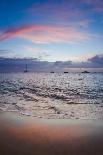 Sunset from Kaanapali Beach, Maui, Hawaii, Usa-Roddy Scheer-Photographic Print