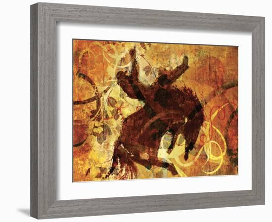 Rodeo 1-Sokol-Hohne-Framed Art Print