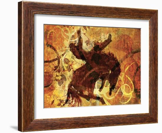 Rodeo 1-Sokol-Hohne-Framed Art Print