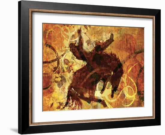 Rodeo 1-Sokol-Hohne-Framed Art Print