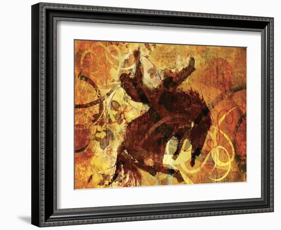 Rodeo 1-Sokol-Hohne-Framed Art Print