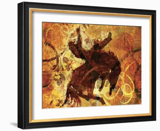 Rodeo 1-Sokol-Hohne-Framed Art Print