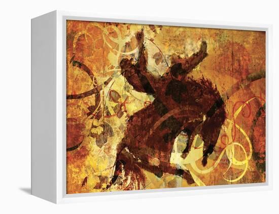 Rodeo 1-Sokol-Hohne-Framed Stretched Canvas