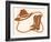 Rodeo, Cowboy Boots, Hat and Rope-Crockett Collection-Framed Giclee Print