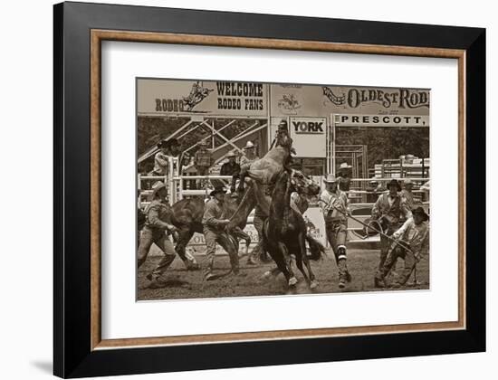 Rodeo Daze-Barry Hart-Framed Giclee Print