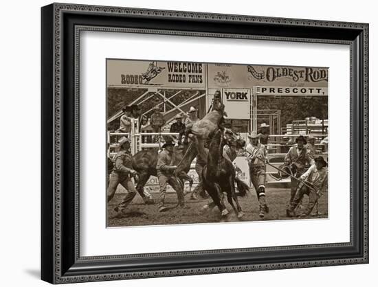 Rodeo Daze-Barry Hart-Framed Giclee Print