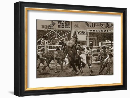 Rodeo Daze-Barry Hart-Framed Giclee Print