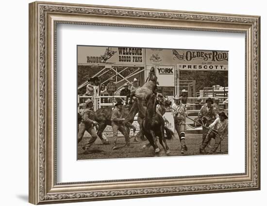 Rodeo Daze-Barry Hart-Framed Art Print