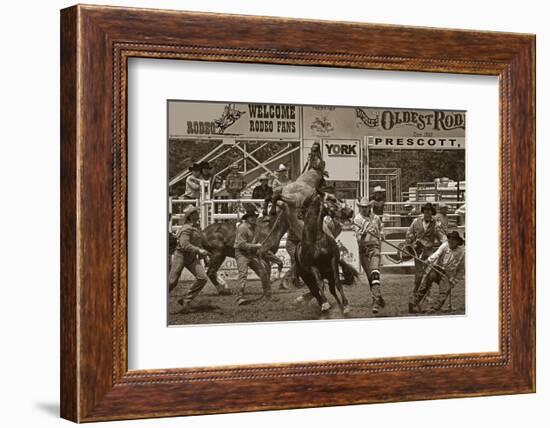 Rodeo Daze-Barry Hart-Framed Art Print