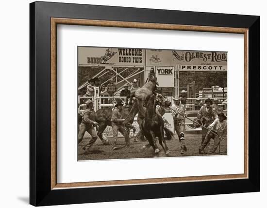 Rodeo Daze-Barry Hart-Framed Art Print