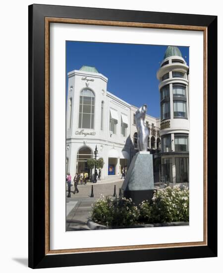 Rodeo Drive, Beverly Hills, California, USA-Ethel Davies-Framed Photographic Print