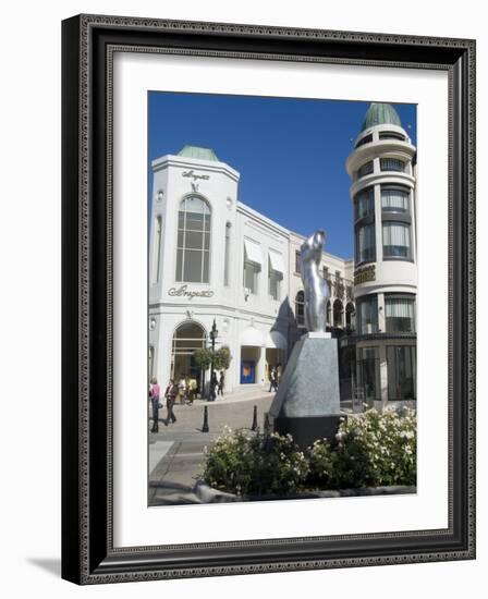 Rodeo Drive, Beverly Hills, California, USA-Ethel Davies-Framed Photographic Print